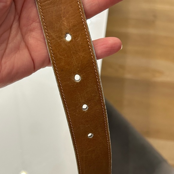 Vintage Gucci Belt with Double G 80-32 - Picture 5 of 9